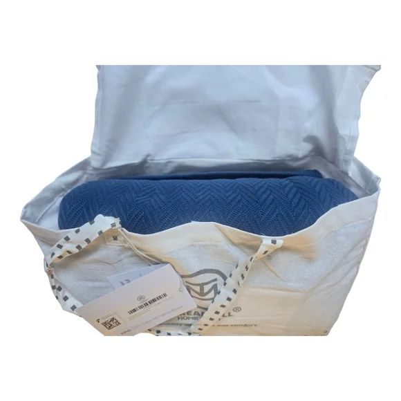 Threadmill Luxury Cotton Blankets for King Size Bed All-Season Cozy 100% Cotton - Picture 7 of 11